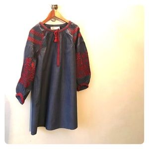 Zara, girls chambray dress